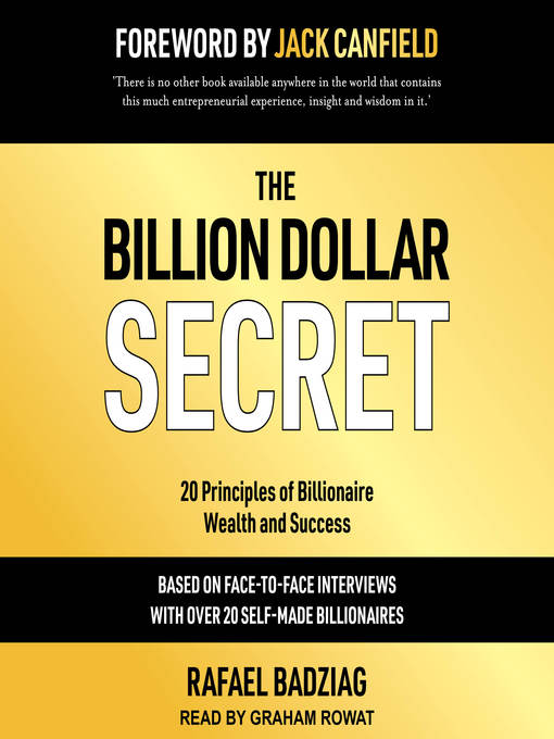 Title details for The Billion Dollar Secret by Rafael Badziag - Available